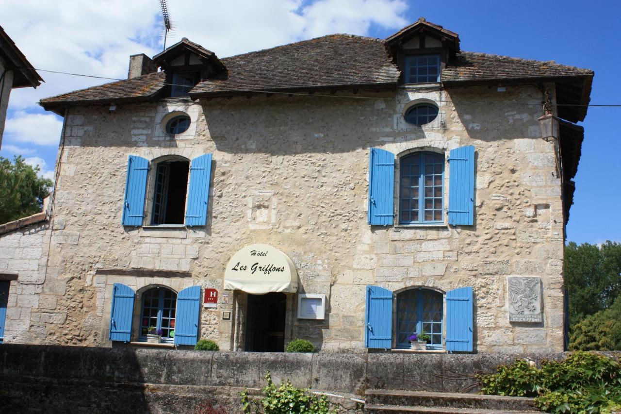 Hostellerie Les Griffons Bourdeilles Buitenkant foto